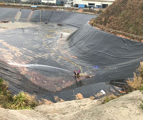 迎江废水池清理