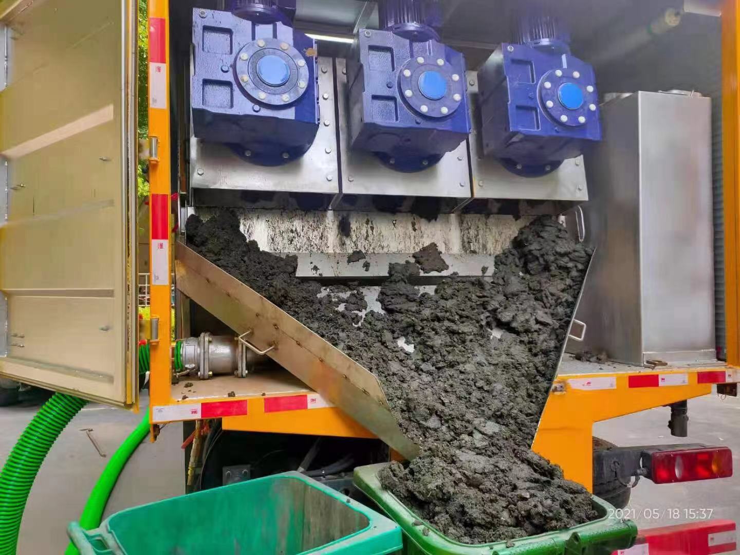 迎江化粪池清掏城市维护站-泥浆净化干湿分离处理